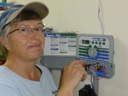 Handy Sandy performs irrigation system repair